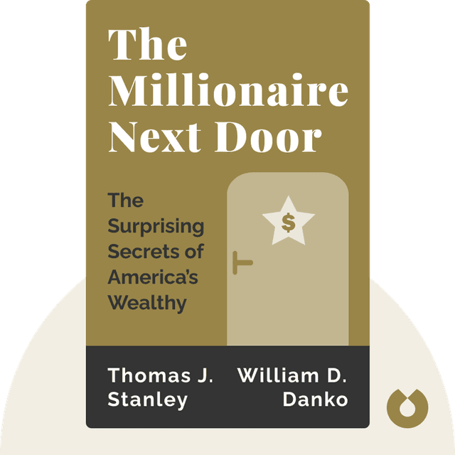 The Millionaire Next Door audiobook cover - The Surprising Secrets of America’s Wealthy