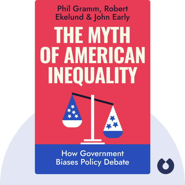 The Myth of American Inequality audiobook cover - How Government Biases Policy Debate
