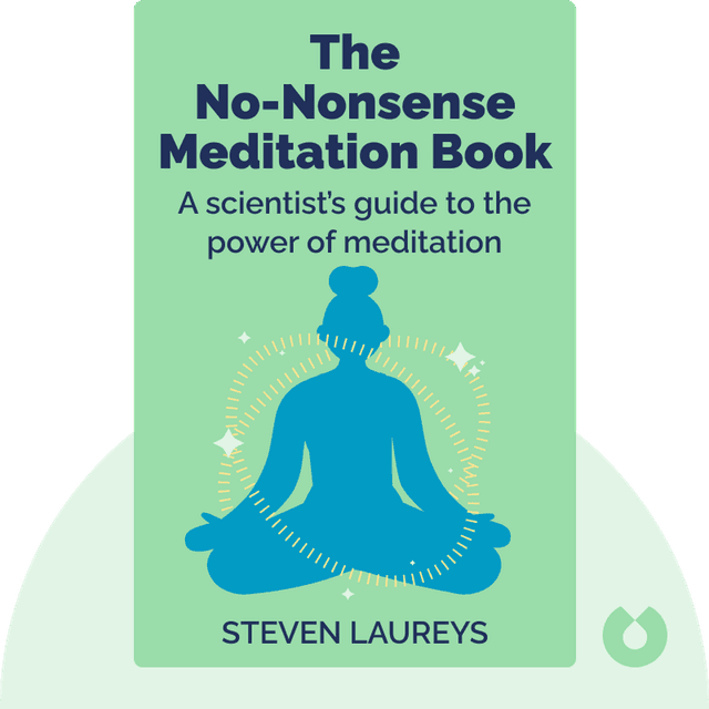 The No-Nonsense Meditation Book audiobook cover - A Scientist’s Guide to the Power of Meditation