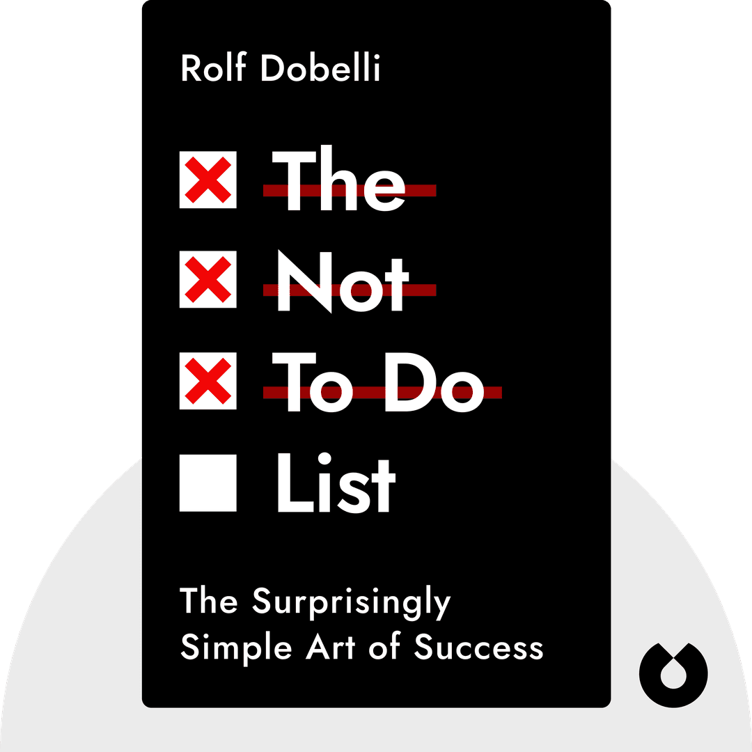 The Not To Do List cover