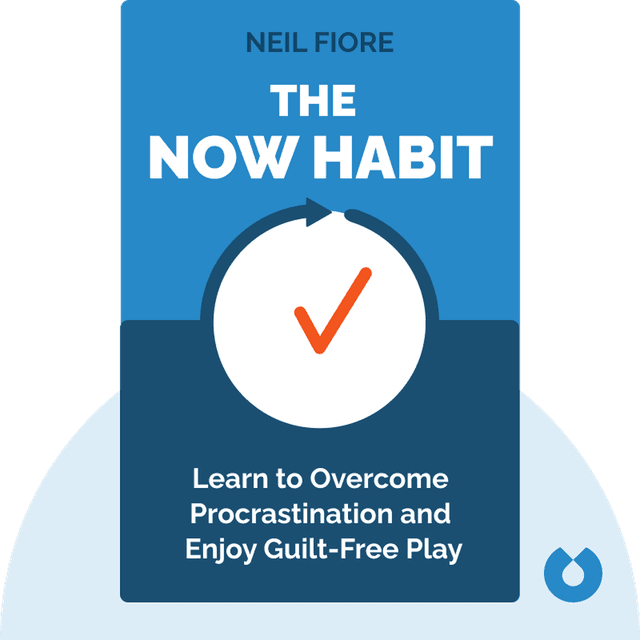 The Now Habit audiobook cover - A Strategic Program for Overcoming Procrastination and Enjoying Guilt-Free Play