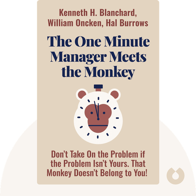 The One Minute Manager Meets the Monkey audiobook cover - Don’t Take On the Problem if the Problem Isn’t Yours. That Monkey Doesn’t Belong to You!