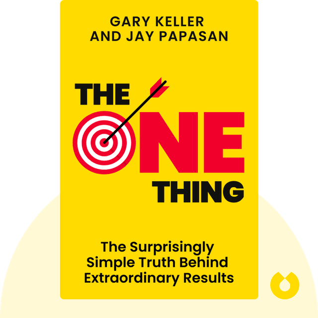 The ONE Thing audiobook cover - The surprisingly simple truth behind extraordinary results