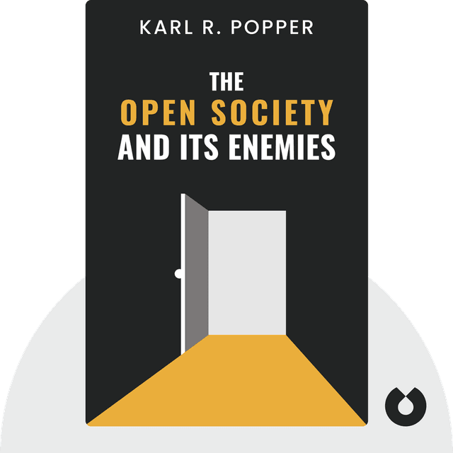 The Open Society and Its Enemies audiobook cover - Examine the Defense of Democracy and Freedom