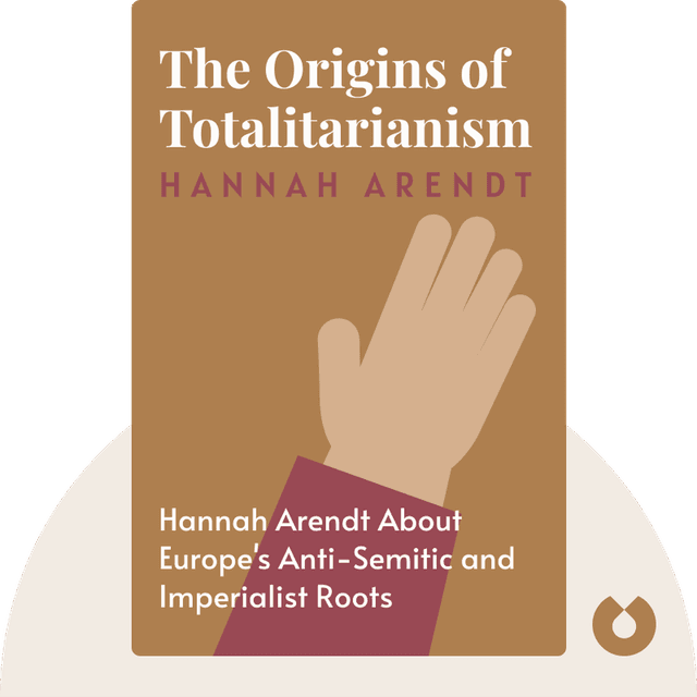 The Origins of Totalitarianism audiobook cover - Hannah Arendt's landmark work about Europe's anti-Semitic and imperialist roots