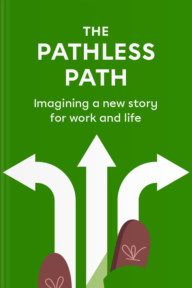 The Pathless Path audiobook cover - If the “default path” of work, achievement, and someday-happiness is leaving a quiet ache inside, this gentle guide helps explore different possibilities—one small, honest step at a time—so life can feel more like yours again.