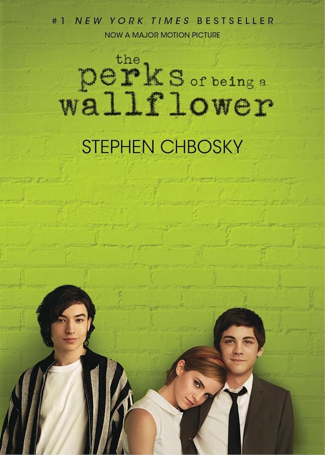 The Perks of Being a Wallflower audiobook cover - A shy freshman writes anonymous letters as he stumbles into friendship, first love, family secrets, and the messy work of growing up. What he finds isn’t a fix or a formula. It’s a way to be present in his own life.
