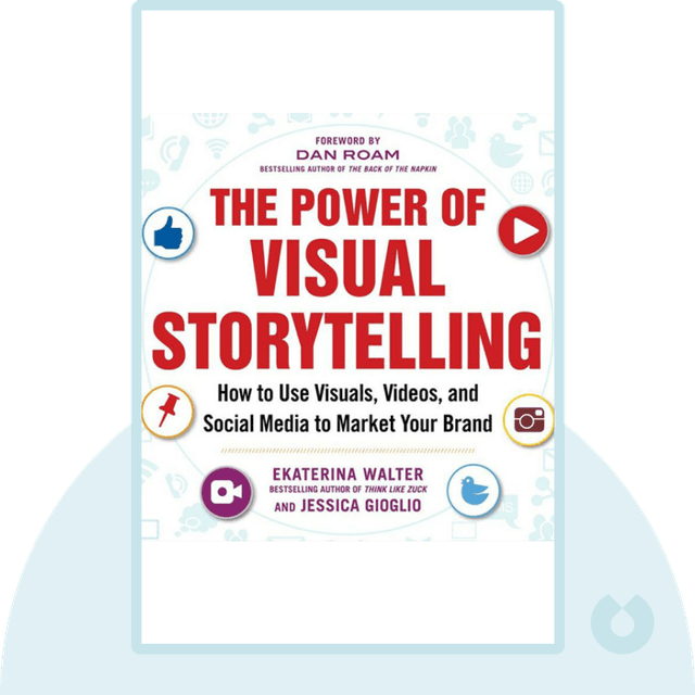 The Power of Visual Storytelling audiobook cover - How to Use Visuals, Videos and Social Media to Market Your Brand