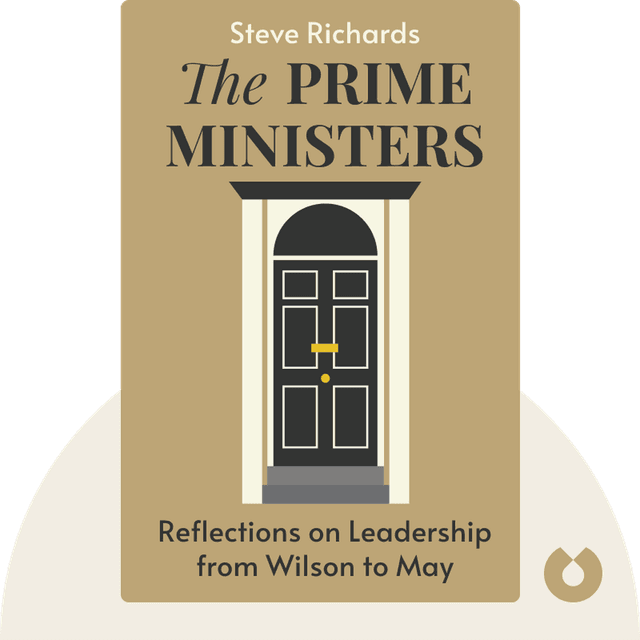 The Prime Ministers audiobook cover - Reflections on Leadership from Wilson to May