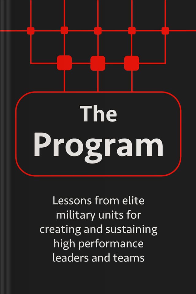 The Program audiobook cover - Success isn’t just about winning once—it’s about building a culture that can win again and again, through clear core values, steady standards, strong teammates, and calm communication that holds up even when pressure is high.