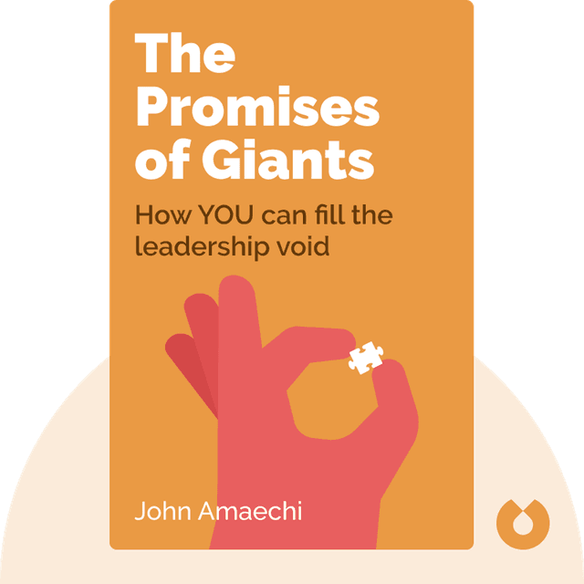The Promises of Giants audiobook cover - How YOU can fill the leadership void