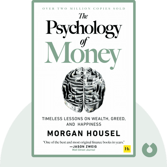 The Psychology of Money audiobook cover - Timeless Lessons on Wealth, Greed, and Happiness
