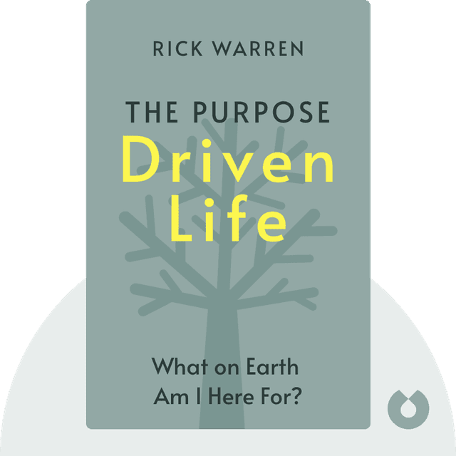 The Purpose Driven Life audiobook cover - What on Earth Am I Here For?