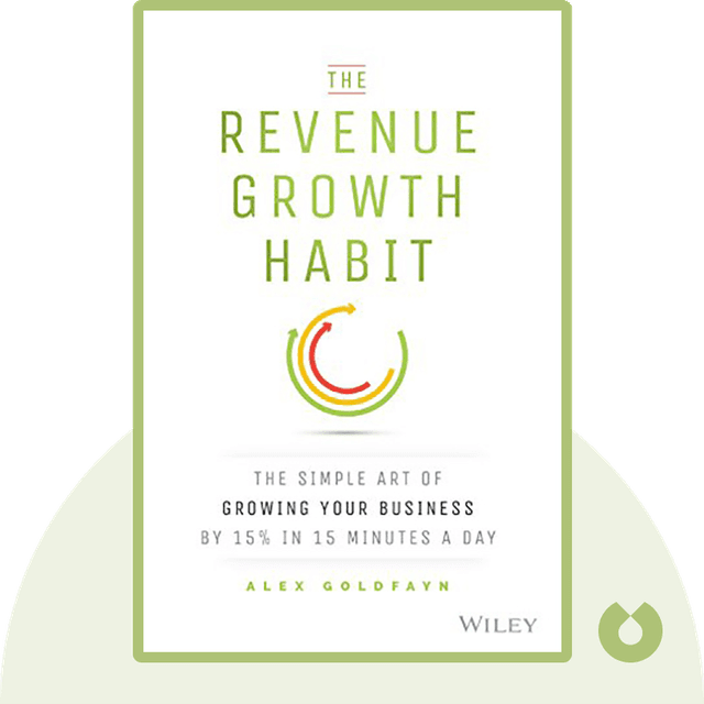 The Revenue Growth Habit audiobook cover - The Simple Art of Growing Your Business by 15% in 15 Minutes a Day
