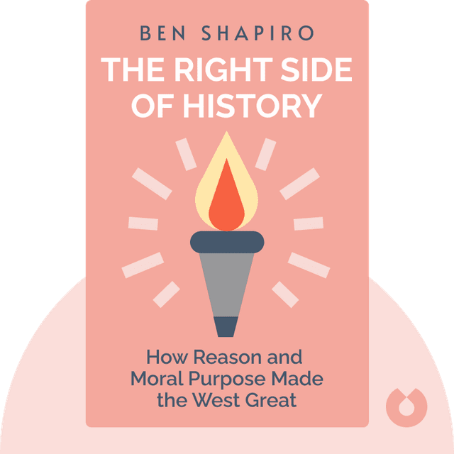 The Right Side of History audiobook cover - How Reason and Moral Purpose Made the West Great