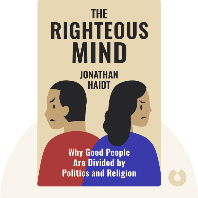 The Righteous Mind audiobook cover - Why Good People Are Divided by Politics and Religion