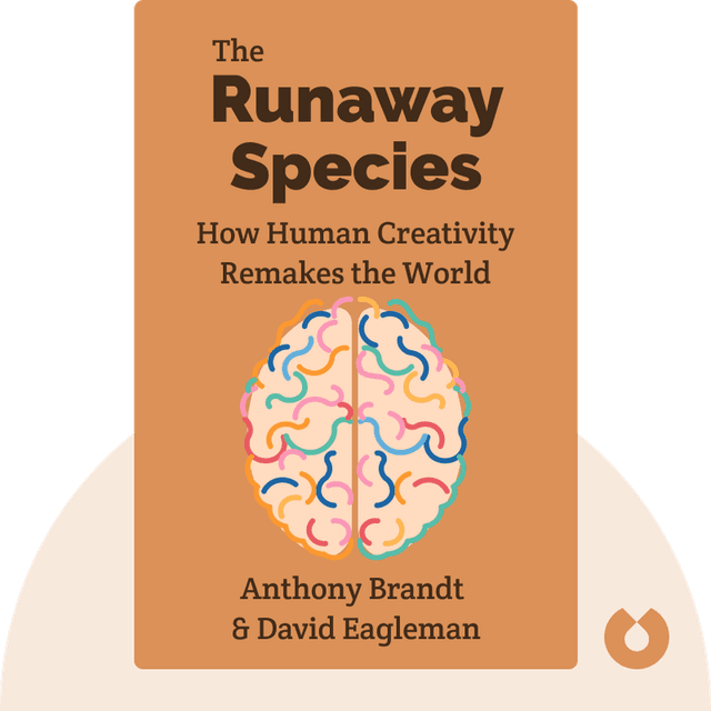 The Runaway Species audiobook cover - How Human Creativity Remakes the World
