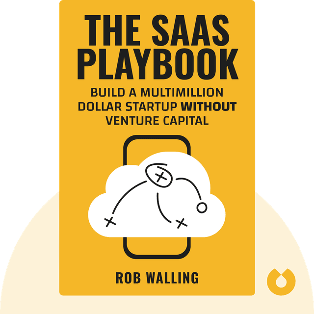 The SaaS Playbook audiobook cover - Build a Multimillion Dollar Startup Without Venture Capital