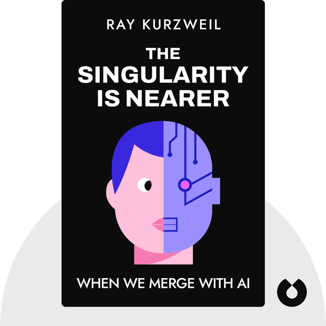 The Singularity Is Nearer audiobook cover - When We Merge with AI