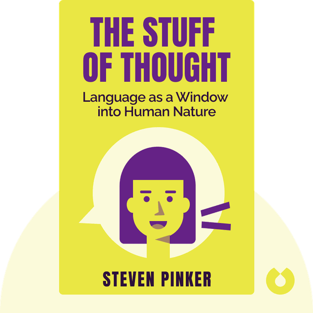 The Stuff of Thought audiobook cover - Language as a Window into Human Nature