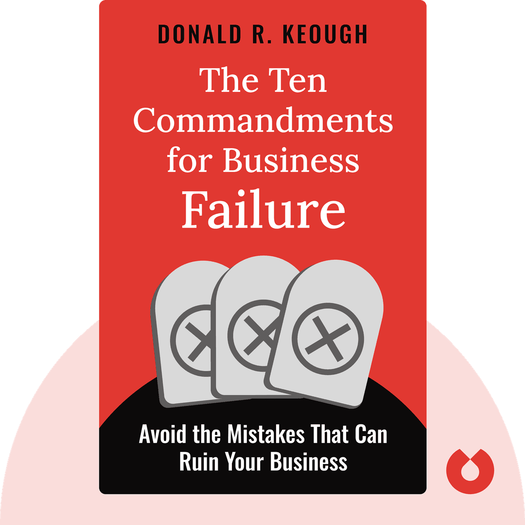 The Ten Commandments for Business Failure cover