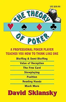 The Theory of Poker cover