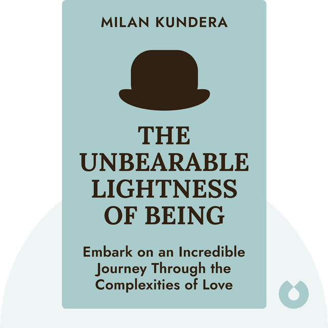 The Unbearable Lightness of Being audiobook cover - Embark on an Incredible Journey Through the Complexities of Love