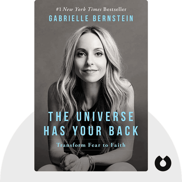 The Universe Has Your Back audiobook cover - Transform Fear to Faith