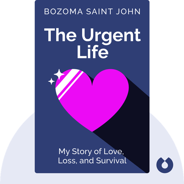 The Urgent Life audiobook cover - My Story of Love, Loss, and Survival