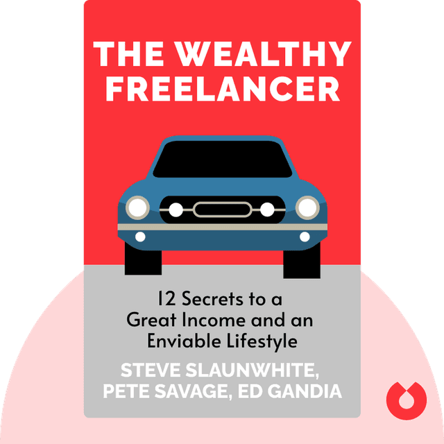 The Wealthy Freelancer audiobook cover - 12 Secrets to a Great Income and an Enviable Lifestyle