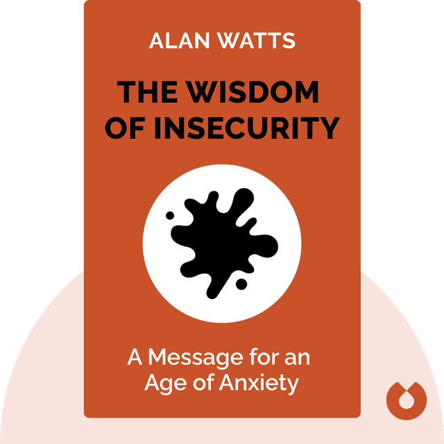 The Wisdom of Insecurity audiobook cover - A Message for an Age of Anxiety