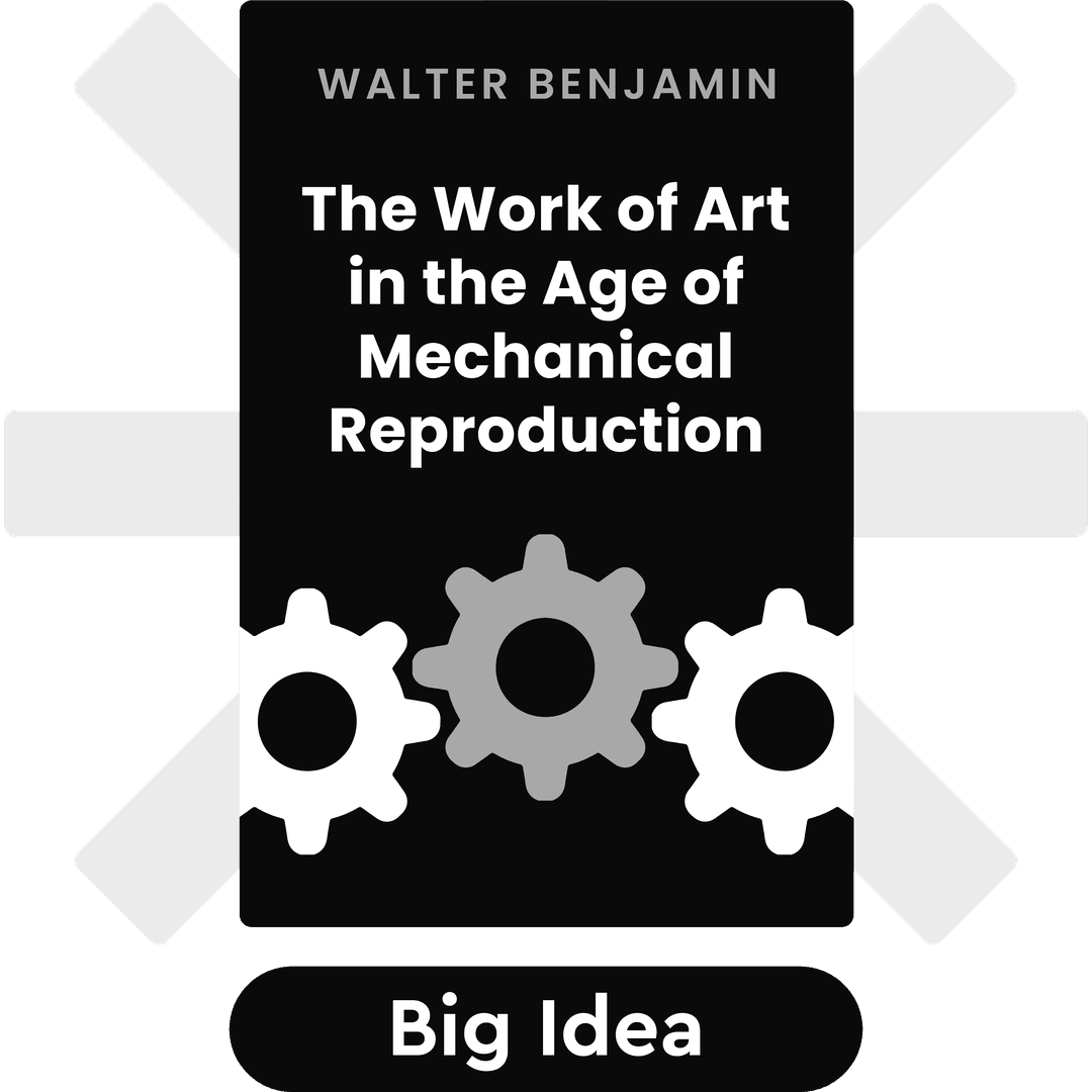 The Work of Art in the Age of Mechanical Reproduction cover