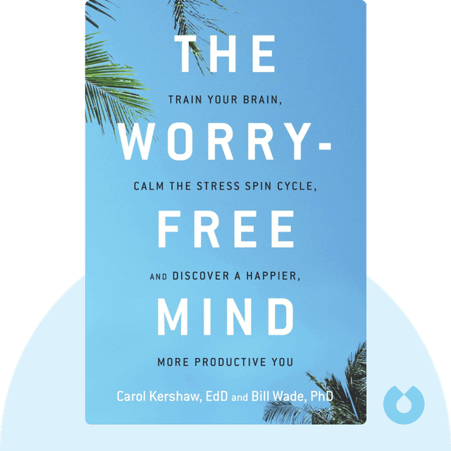 The Worry-Free Mind audiobook cover - Train Your Brain, Calm the Stress Spin Cycle, and Discover a Happier, More Productive You