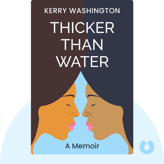 Thicker Than Water audiobook cover - A Memoir