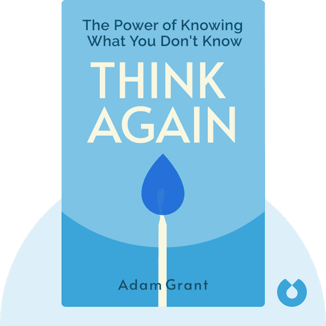 Think Again audiobook cover - The Power of Knowing What You Don't Know