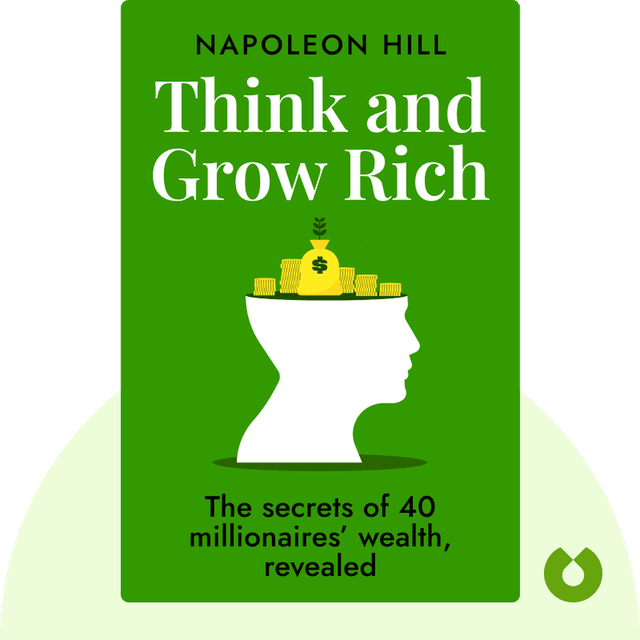 Think and Grow Rich audiobook cover - The secrets of 40 millionaires' wealth, revealed