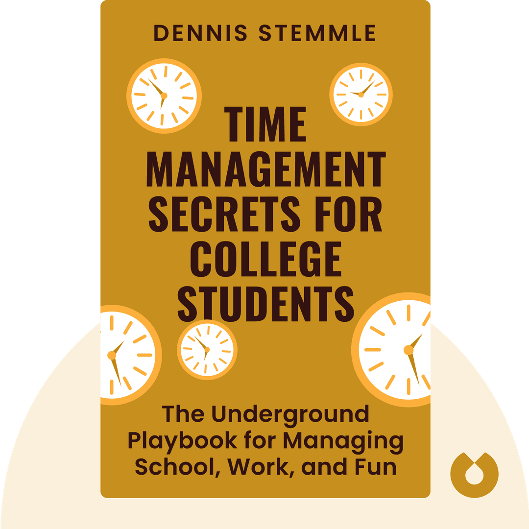Time Management Secrets for College Students cover