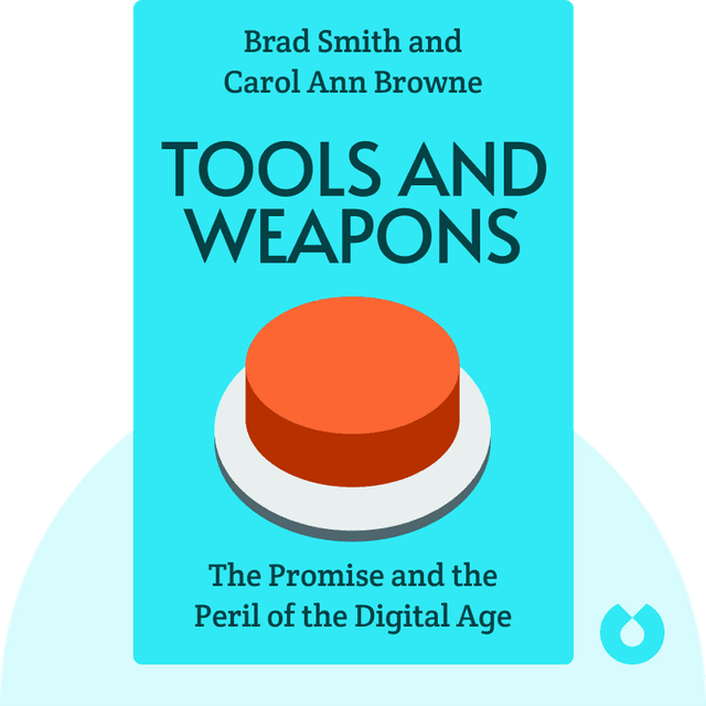 Tools and Weapons audiobook cover - The Promise and the Peril of the Digital Age