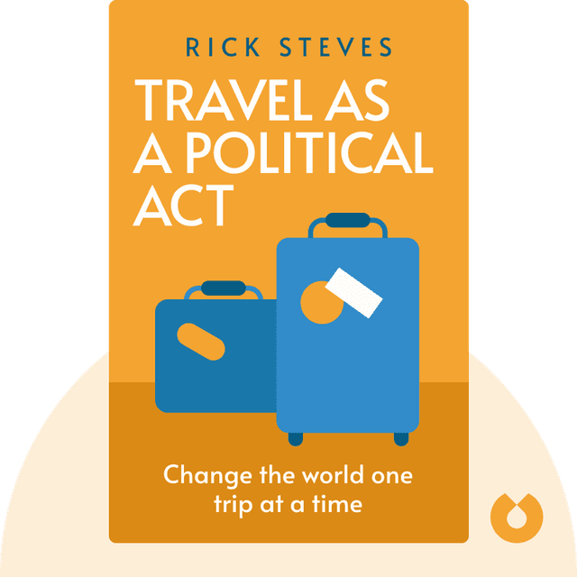 Travel as a Political Act audiobook cover - Change the world one trip at a time