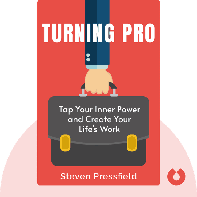 Turning Pro audiobook cover - Tap Your Inner Power and Create Your Life's Work