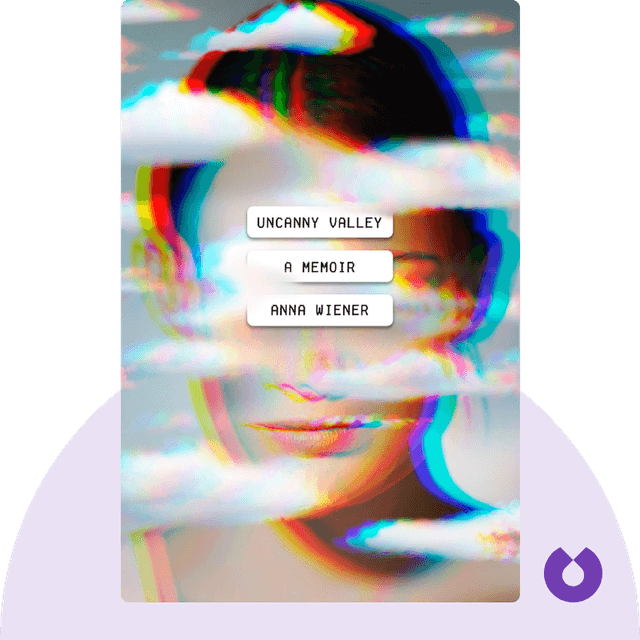 Uncanny Valley audiobook cover - A Memoir