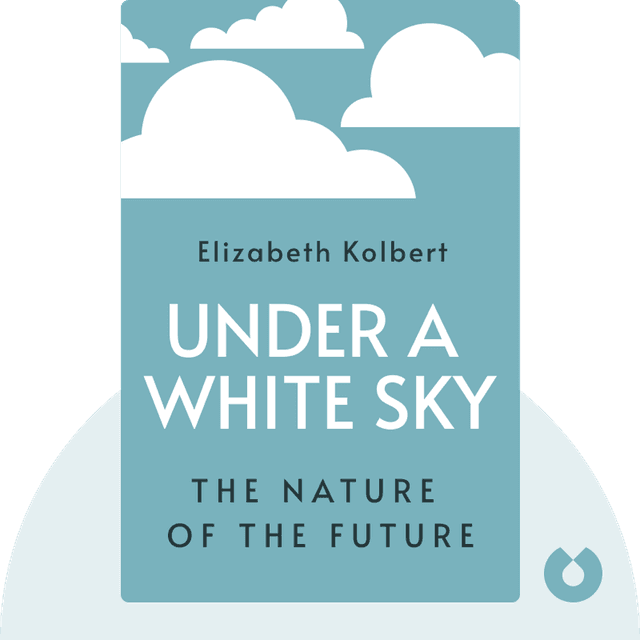 Under a White Sky audiobook cover - The Nature of the Future