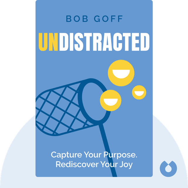 Undistracted audiobook cover - Capture Your Purpose. Rediscover Your Joy.
