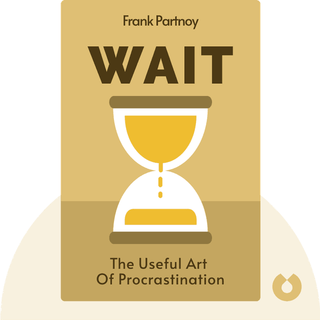 Wait audiobook cover - The Useful Art of Procrastination