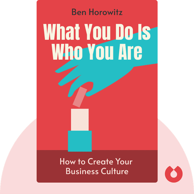 What You Do Is Who You Are audiobook cover - How to Create Your Business Culture