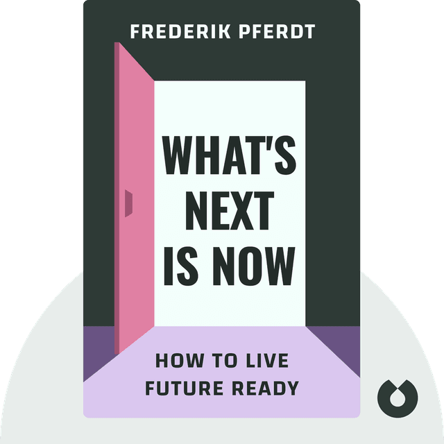 What's Next Is Now audiobook cover - How to Live Future Ready