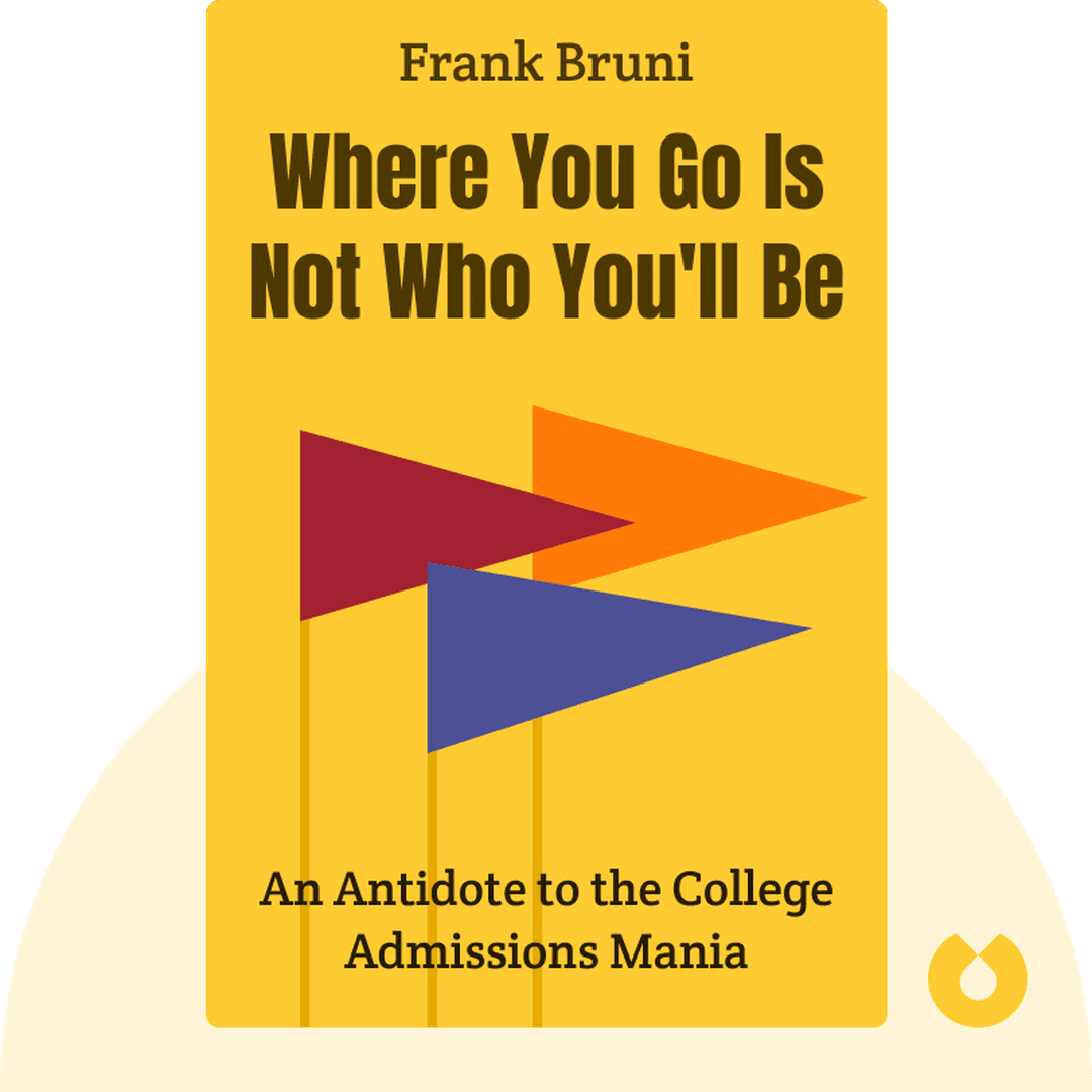 Where You Go Is Not Who You'll Be cover