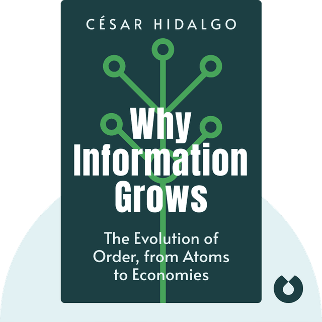 Why Information Grows audiobook cover - The Evolution of Order, from Atoms to Economies