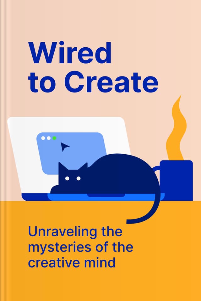 Wired to Create audiobook cover - Creativity isn’t just talent—it’s a way of holding many feelings at once, staying curious through uncertainty, and gently turning play, daydreams, intuition, observation, and even hardship into meaningful expression and fresh ideas.