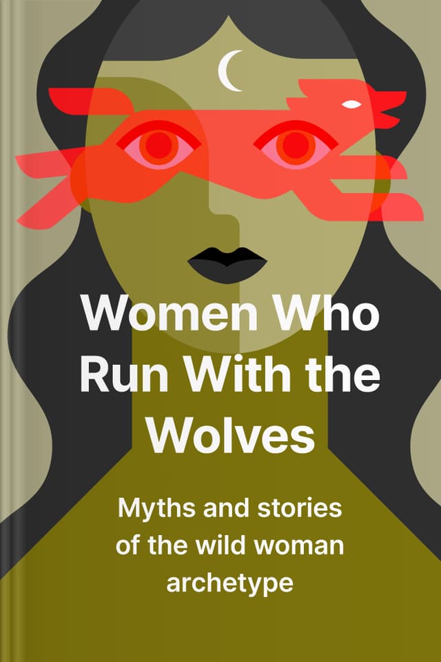 Women Who Run With the Wolves audiobook cover - Through a handful of timeless fairy tales, this listening journey gently helps women remember their instinctual wisdom—learning to spot predators, trust intuition, protect creativity, and return to the steady inner life-force that feels like coming home.